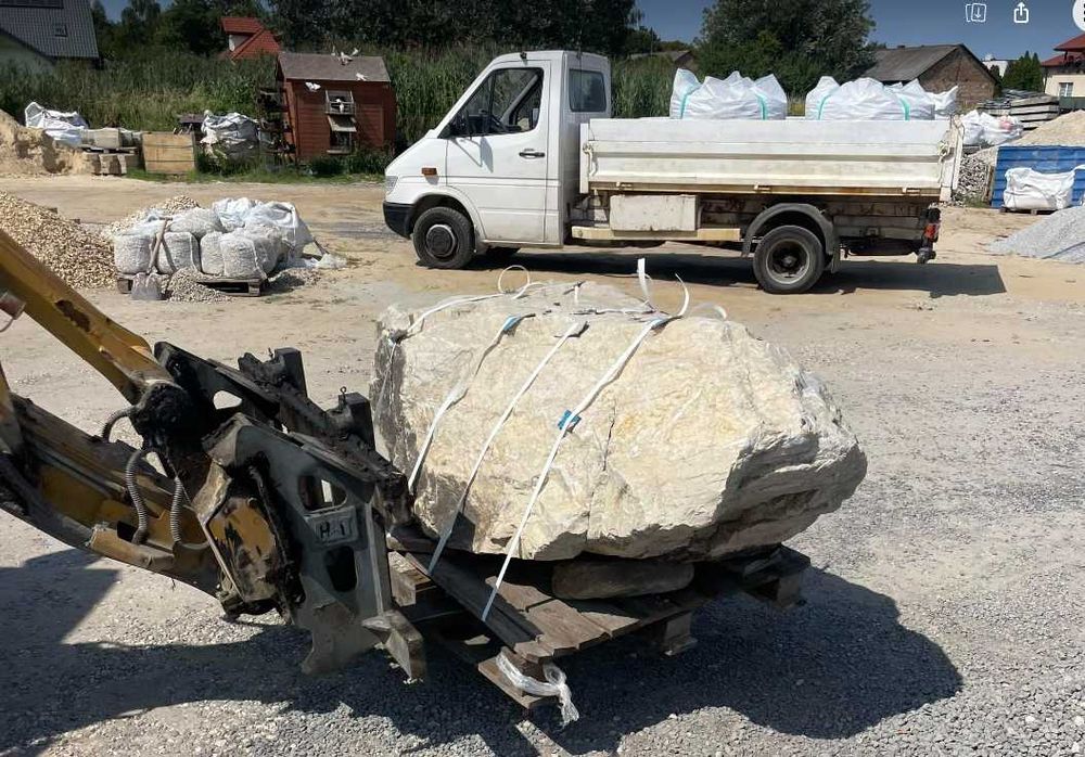 Czarny Monolit Skała Ozdobna Ogród Japoński Łupek Filitowy Dekoracja