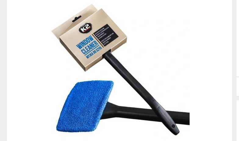 K2 MYJKA DO SZYB OKIEN usuwania pary mycia szyby z mikrofibrą + GRATIS