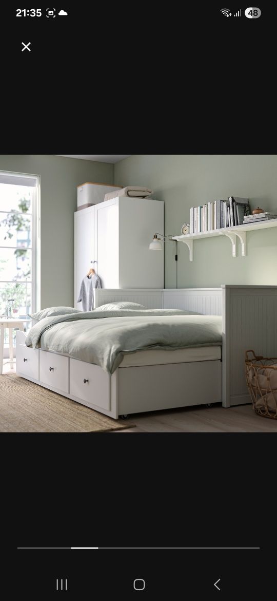 Vende-se cama HEMNES IKEA nova, ainda na caixa