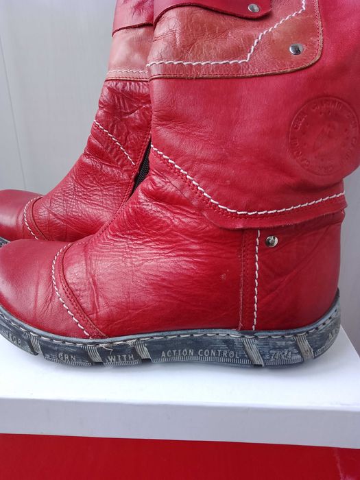 сапоги женские зимние натуральная кожа овчина 38 размер 25см Германия