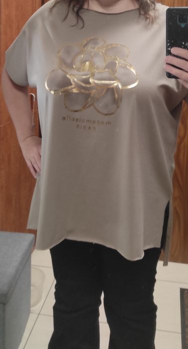 Bluzka/tunika damska oversize