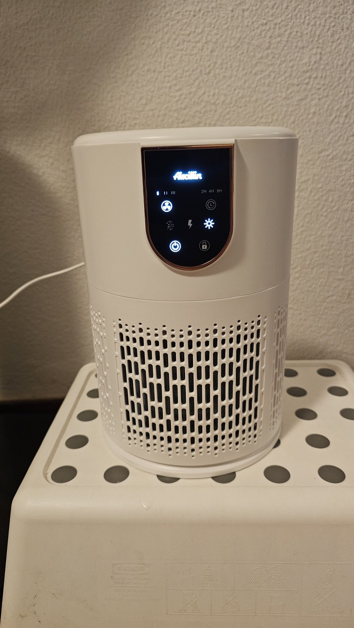 Purificador de ar com difusor aromatico