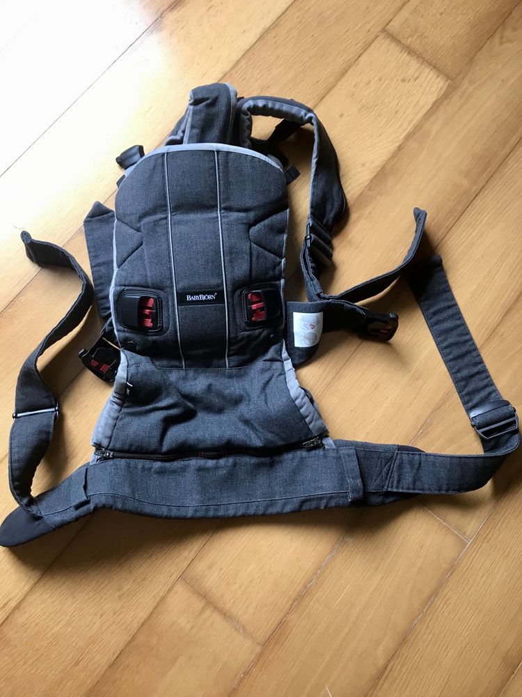 Marsúpio BabyBjorn ONE cinzento