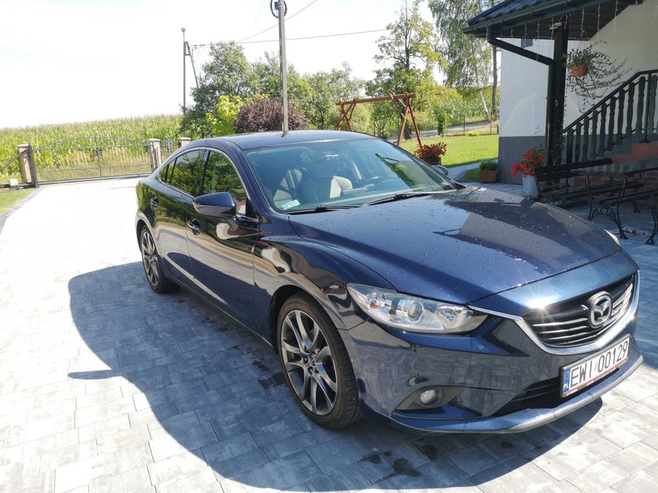 Mazda 6 2.5 + gaz, 2016r. 109255 km
