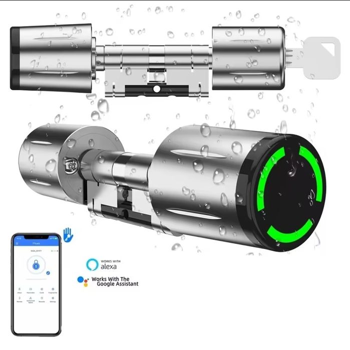 Instalação de fechaduras inteligentes