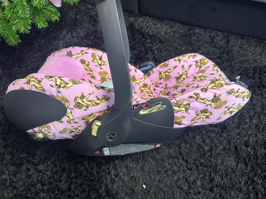 Wózek 2w1 Cybex Priam 2.0 Jeremy Scott Pink Cherubs różowy spacerówka