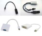 Переходник адаптер 4K Thunderbolt Mini DisplayPort MDP - HDMI VGA DVI