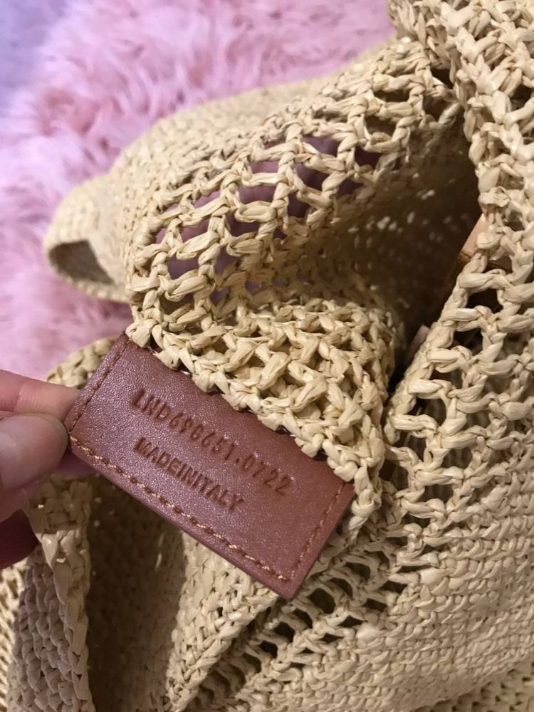 Yves saint laurent raffia icare tote bag шопер пляжна сумка оригінал
