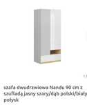 Szafa 90x55x200 BRW model Nandu