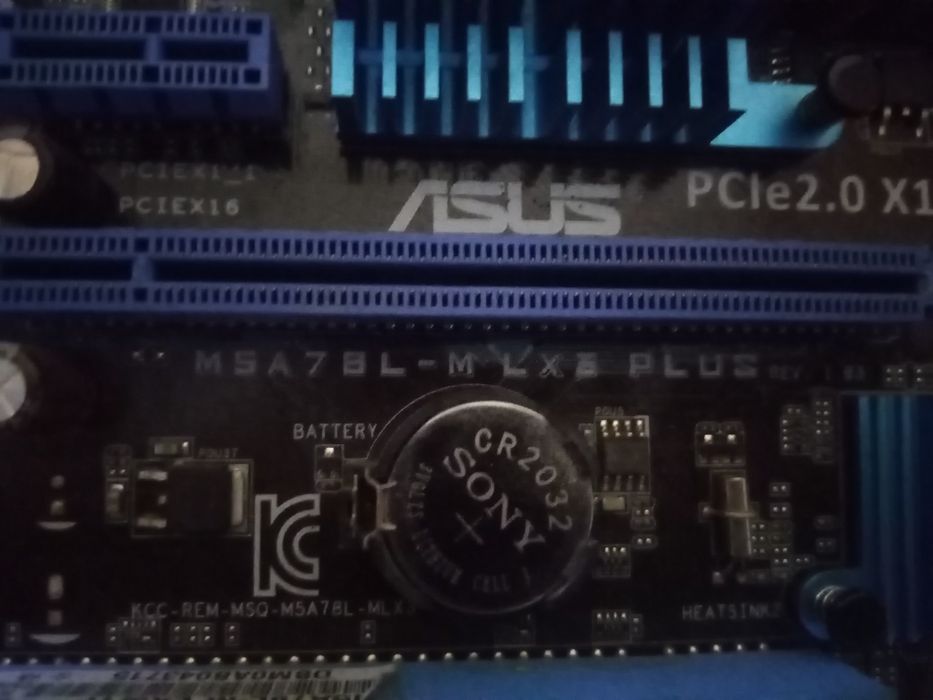 Материнская плата M5A78L-M LX3 Plus + процессор AMD fx 8300 и кулер