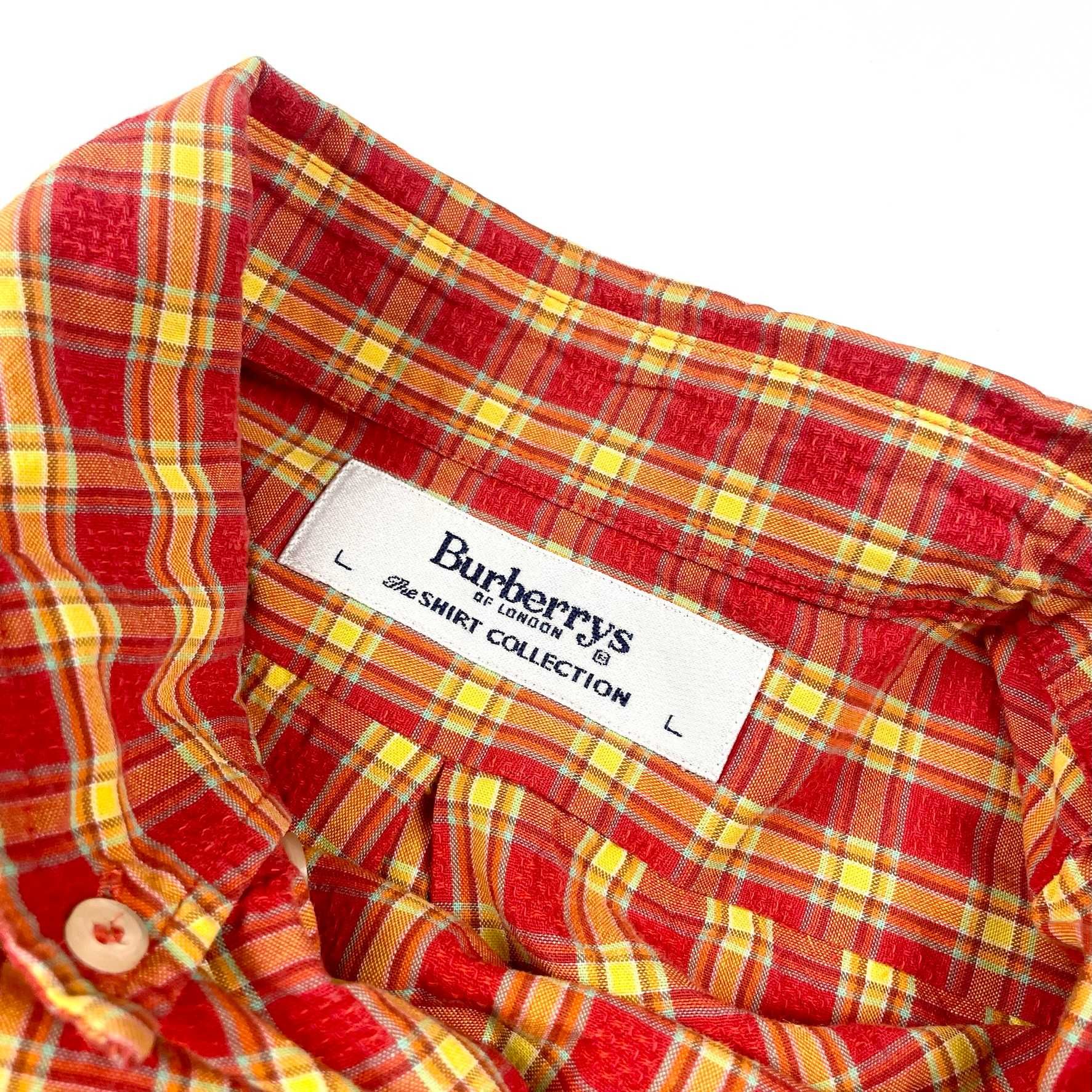 Vintage oversize Burberry koszula w kratkę baggy