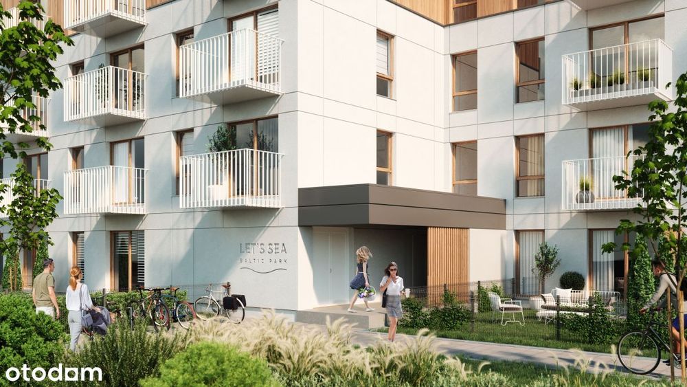 3-pokojowe mieszkanie 64m2 + ogródek Bezpośrednio