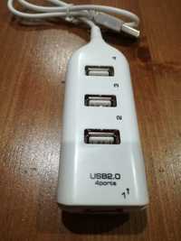 Cabo usb 4 portas