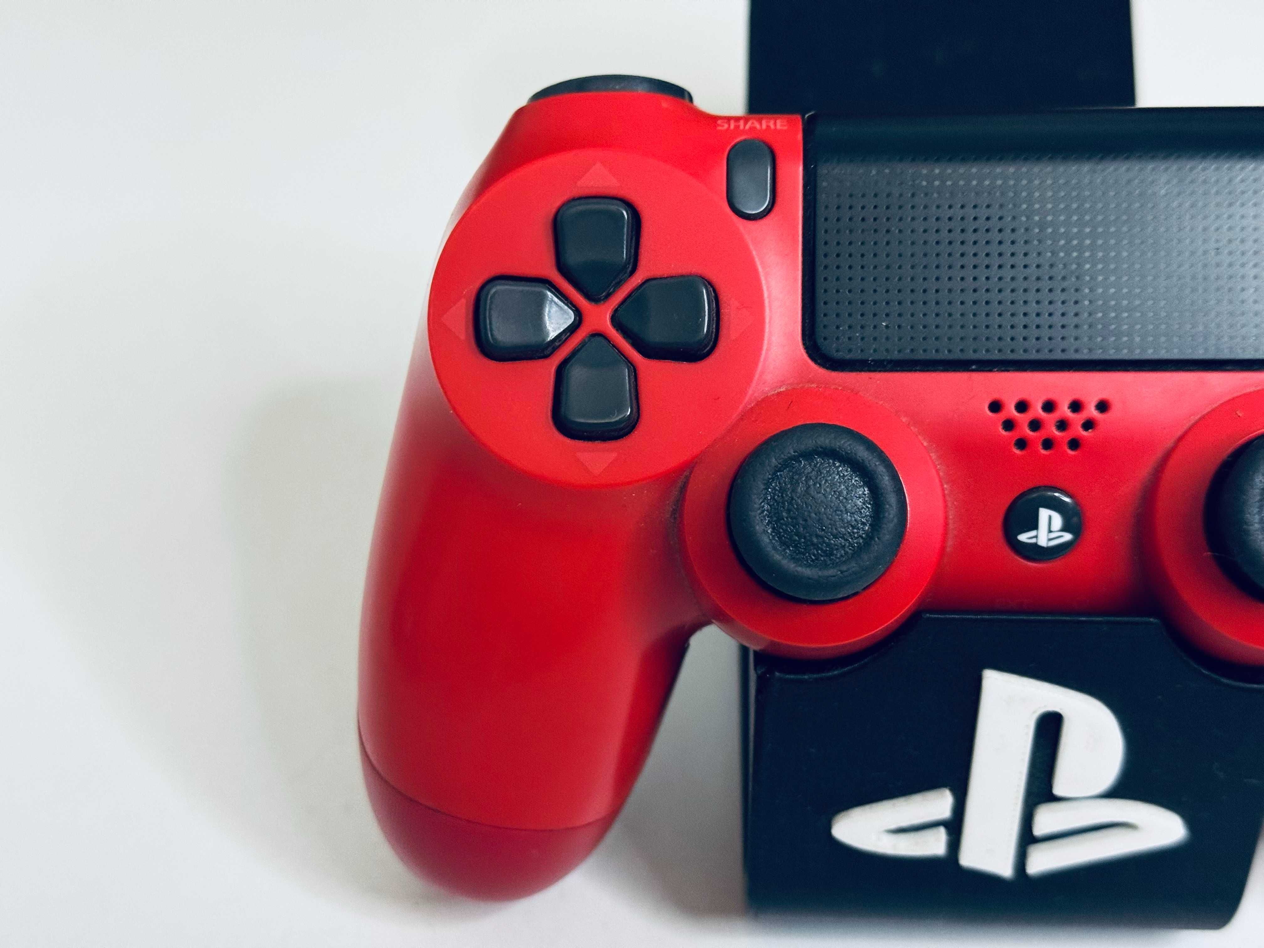 Kontroler Pad PS4 Dualshock 4 v2 Do PlayStation 4 Oryginalny Czerwony