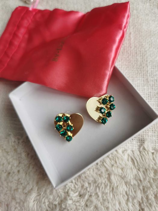 Kolczyki szmaragdowe