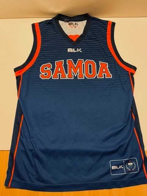 Koszulka rugby Samoa reprezentacja BLK rozmiar L