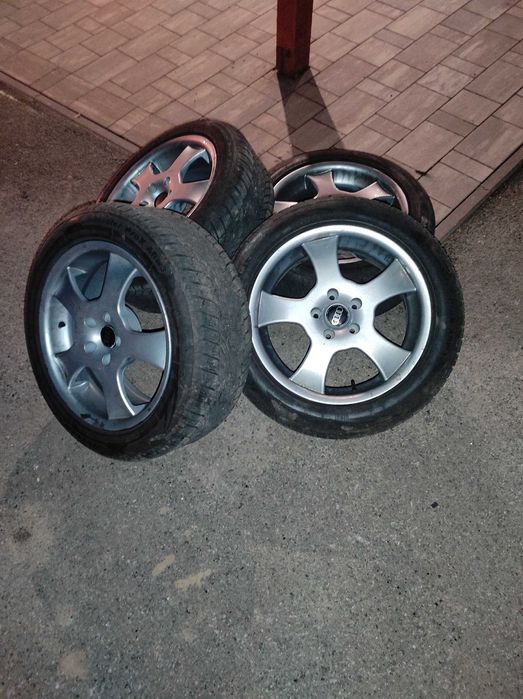 Alufelgi 17 z oponami zima 5x112 !!!