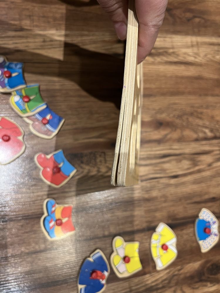 Sorter ukladanka drewniana puzzle