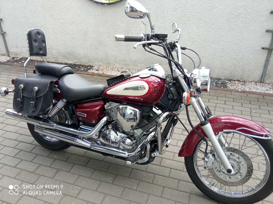 Yamaha Drag Star 125 Stan Bdb 2002r Oryginalny 13Tyś KM Sakwy Doinwest