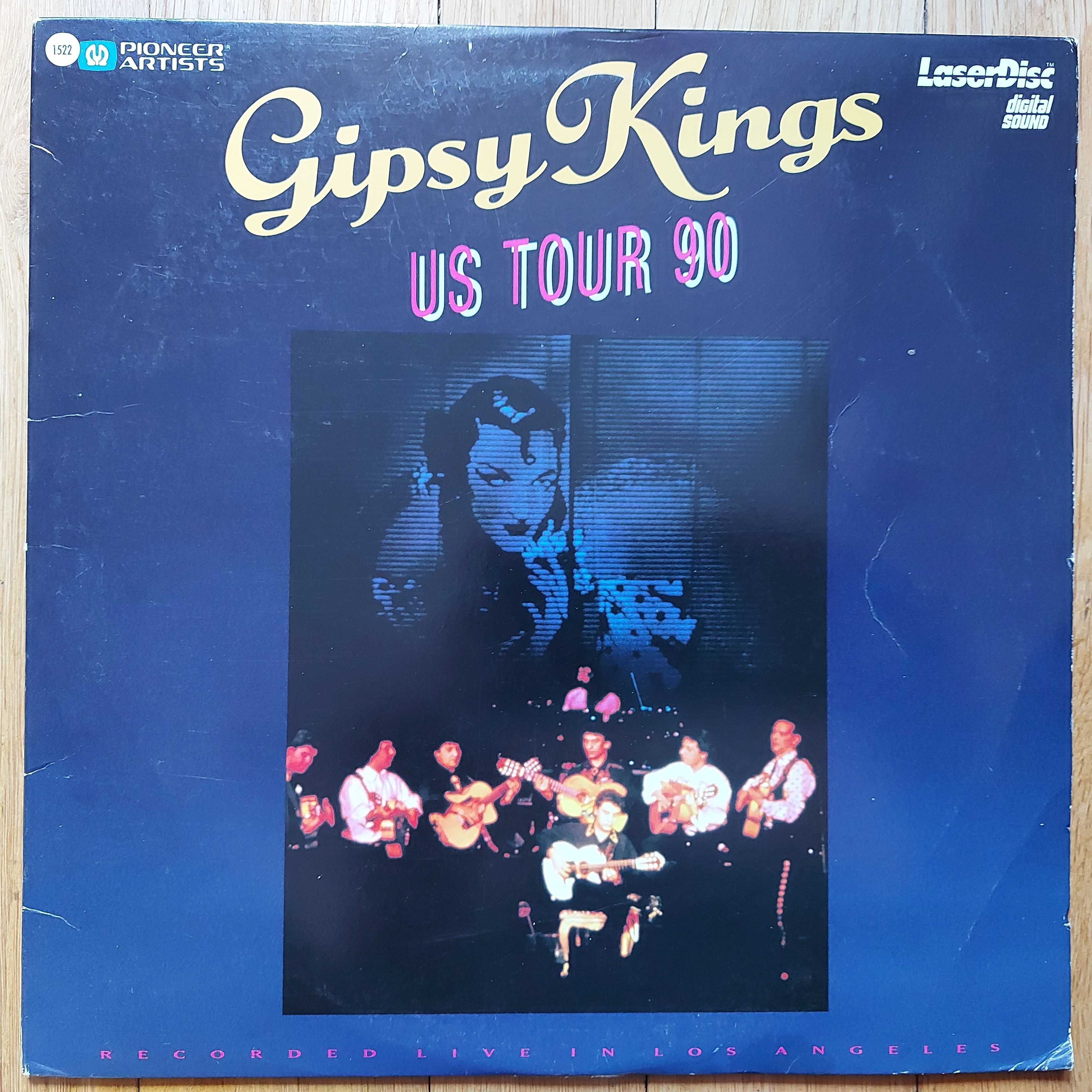 Laserdisc  Gipsy Kings  US TOUR 90   US  1990  (VG+/VG)