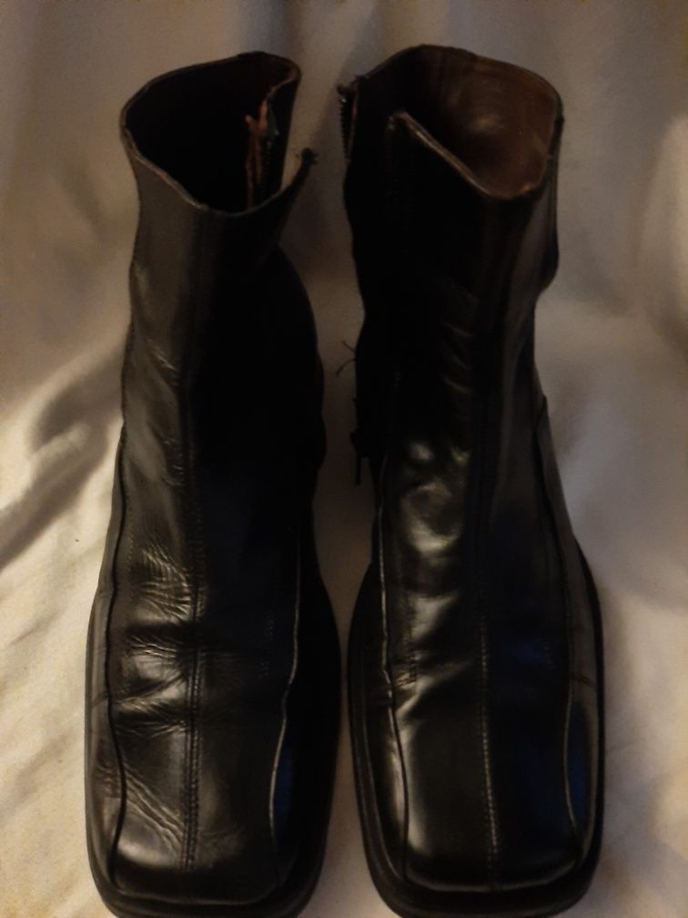 Czarne buty zimowe,  męskie,  ALDO