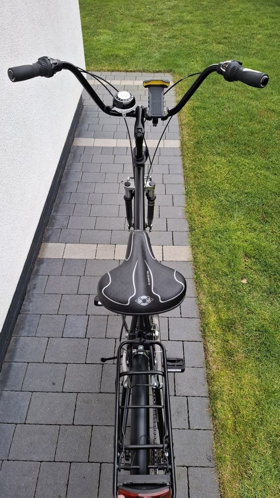 Rower KS Cycling (Custom) - duża rama i koła - czarny mat