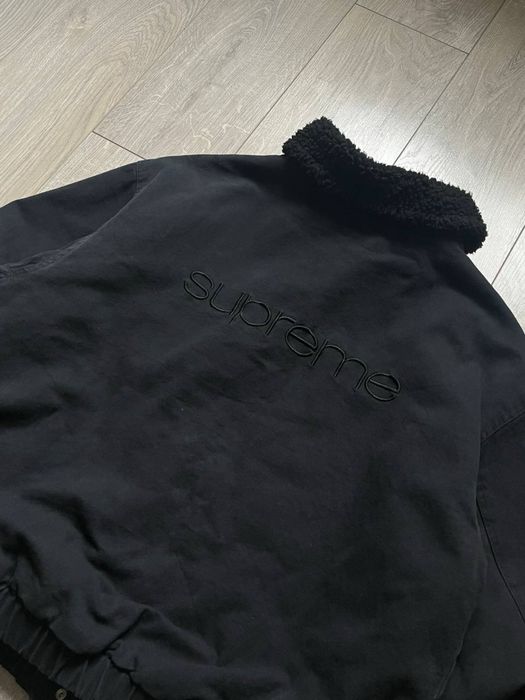 SUPREME bomber jacket 2024ʼ x Alpha Industries бомбер утеплений