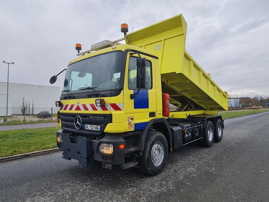 Mercedes-Benz Actros 2636 Wywrotka 6x4 Tylko 93 tys km SPECJALNY Solarka Piaskarka ACOMETIS Pług Arvel  Pługo Piaskarka Plugo Solarka 3 Ośka