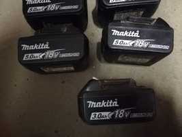 Baterie Makita roczne 5ah 3ah akumulatory oryginalne