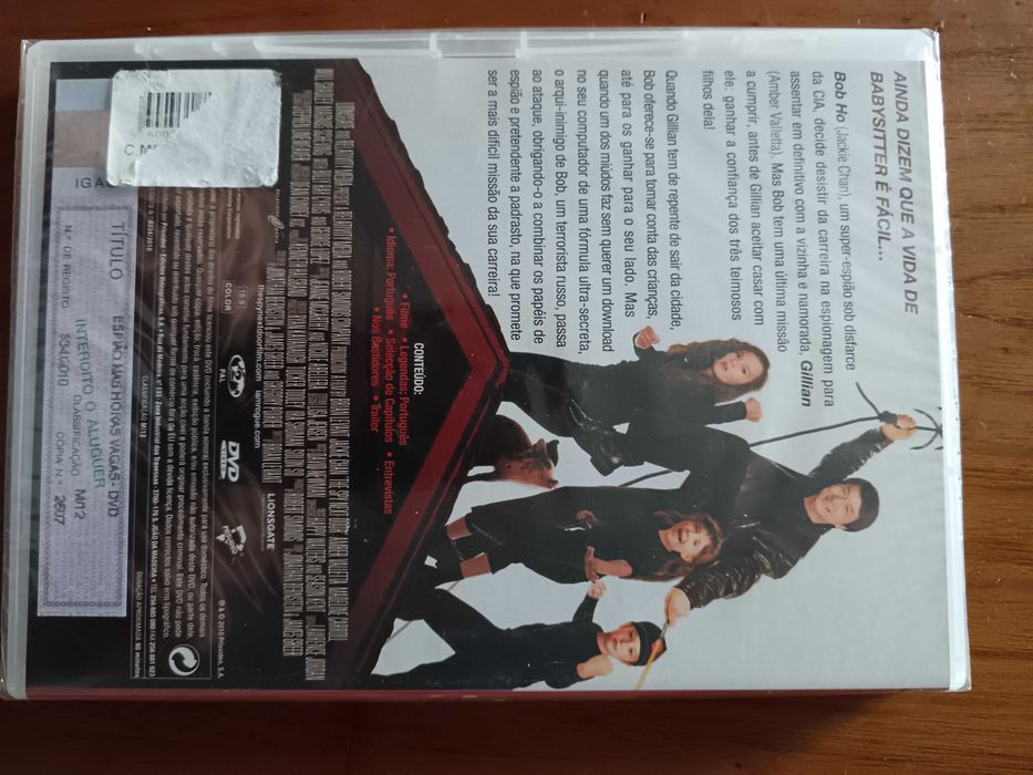 filme dvd original - espião nas horas vagas - selado