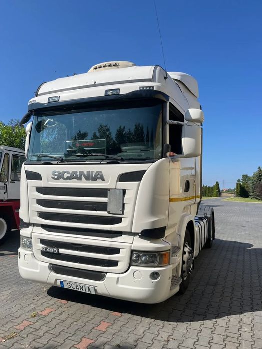 Scania R450  SCANIA R450 / PEŁEN ADR / zbiorniki 1500 L / 4 poduszki