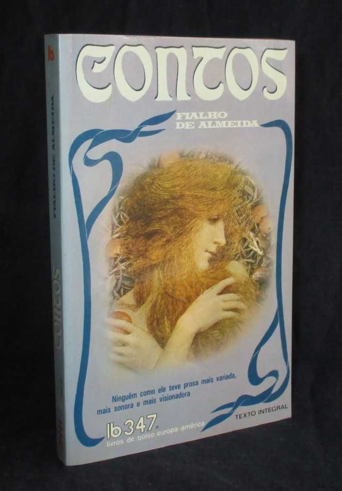 Livro Contos Fialho de Almeida Livros de Bolso Europa-América