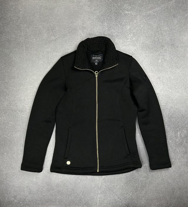 Regatta Raizel (M) фліс кофта на замку чорна жіноча фліска