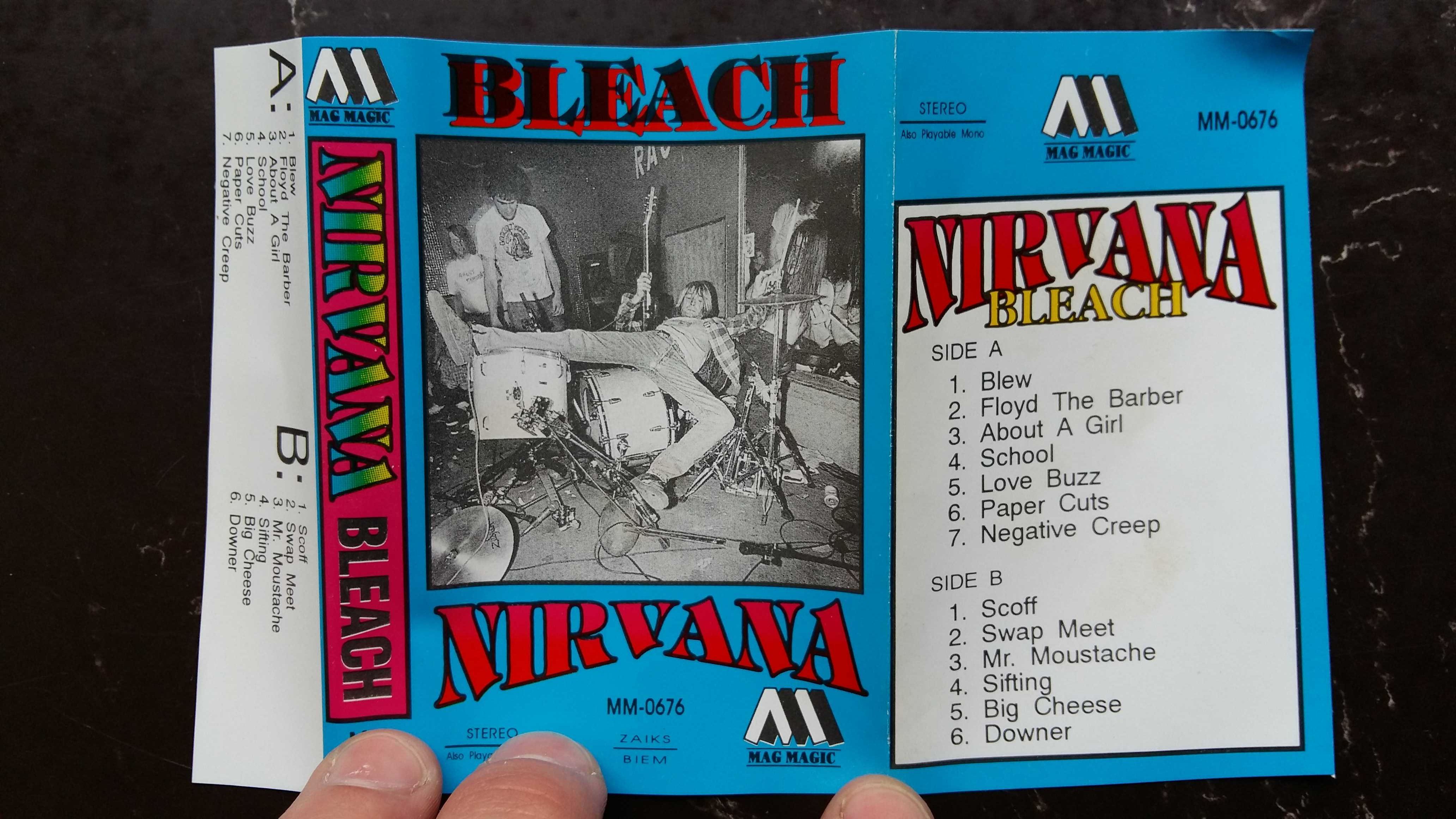 Kaseta magnetofonowa Nirvana- Bleach