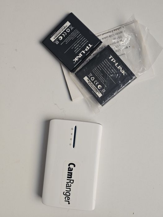 Camranger Pat Hub e Cabeça tripé Motorizada