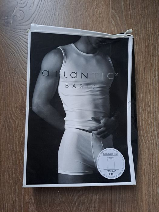 Podkoszulek męski Atlantic, rozmiar XXL, kolor grafitowy