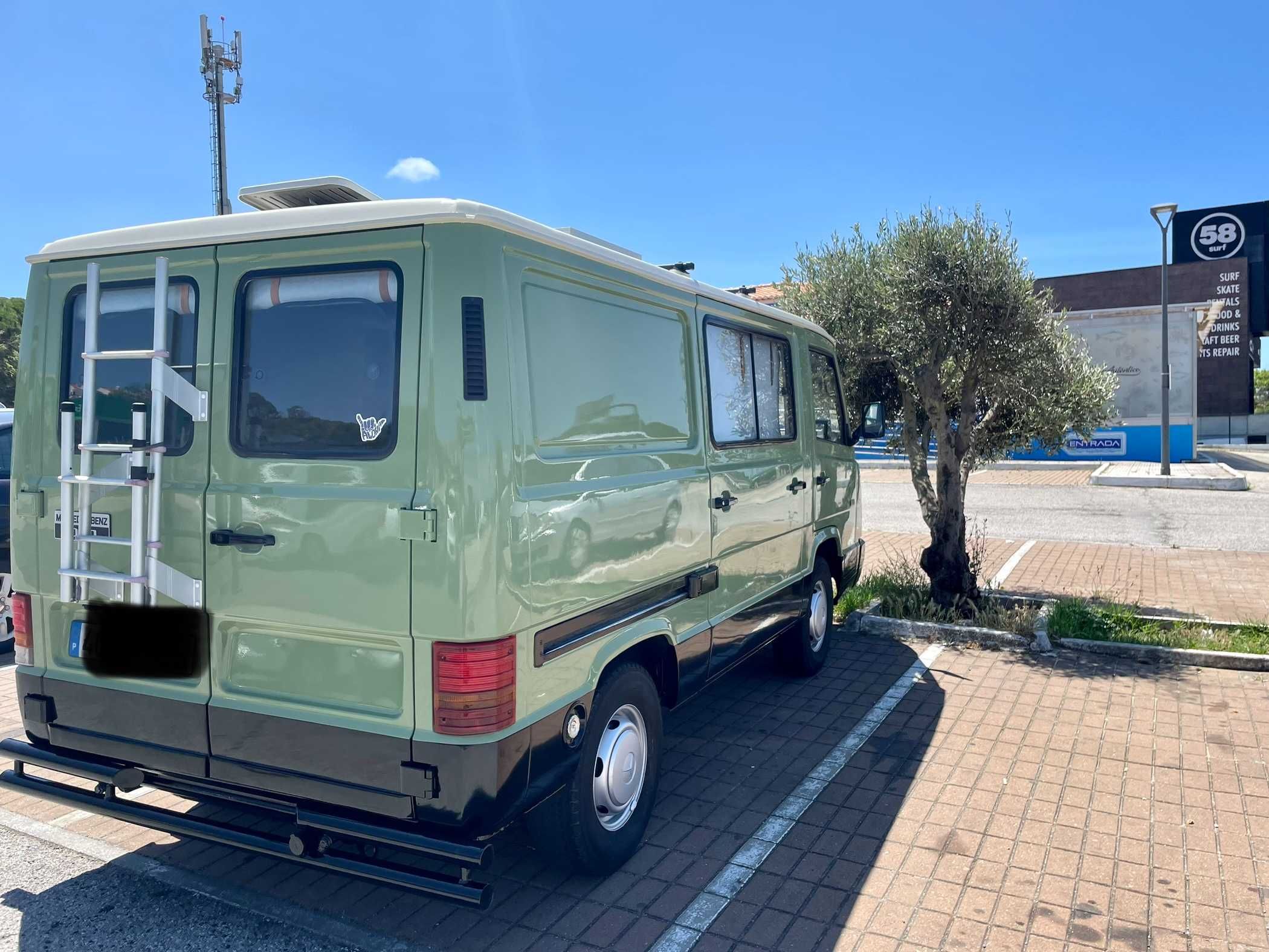 Campervan Mercedes 100D, 2/3 lugares, pronta para seguir viagem!