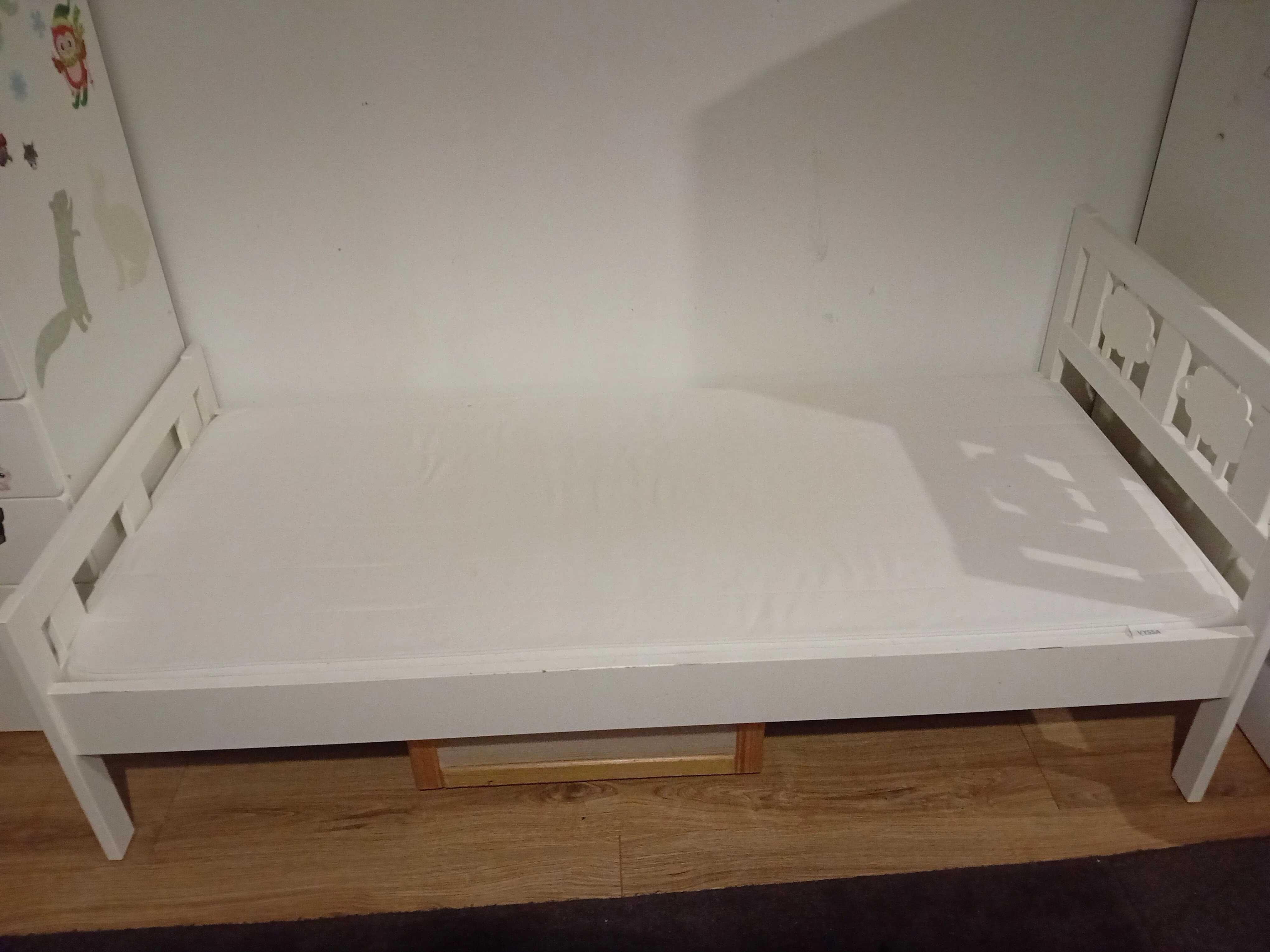 Łóżko dzieciece ikea białe