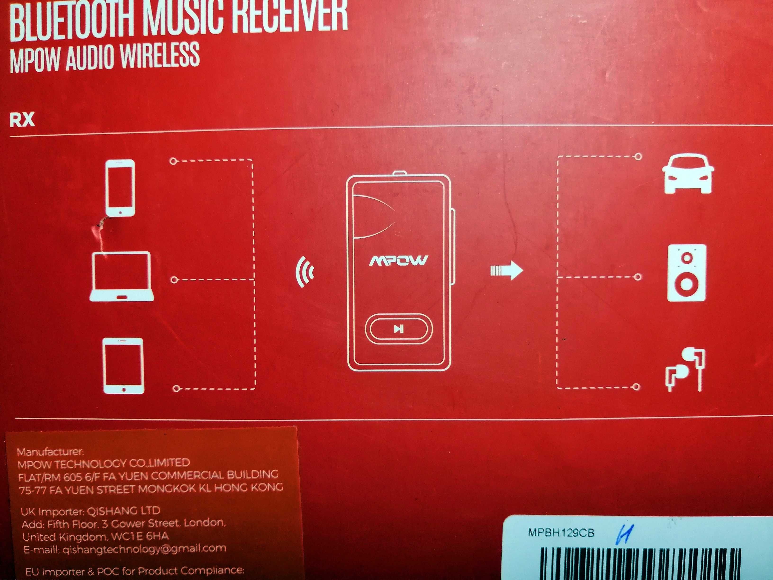 MPOW MPBH129CB DWR20 Музыкальный приемник Bluetooth