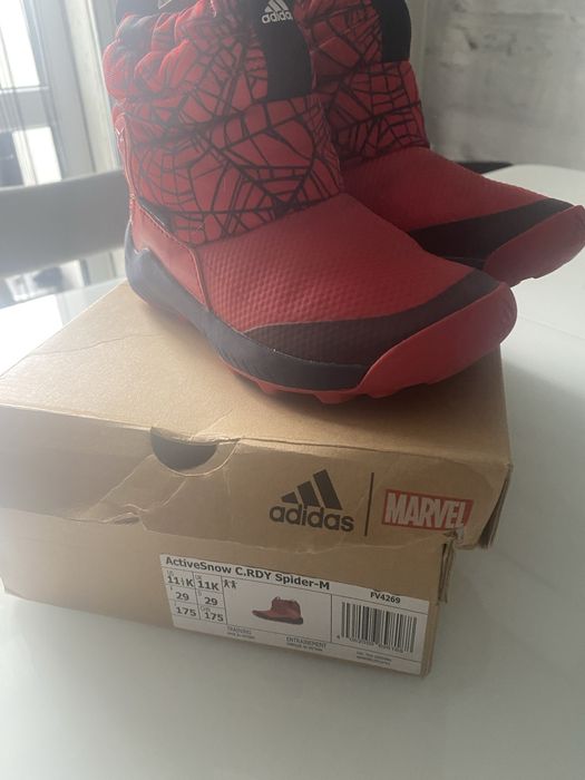 Adidas spiderman оригінал зимові 29 чобітки