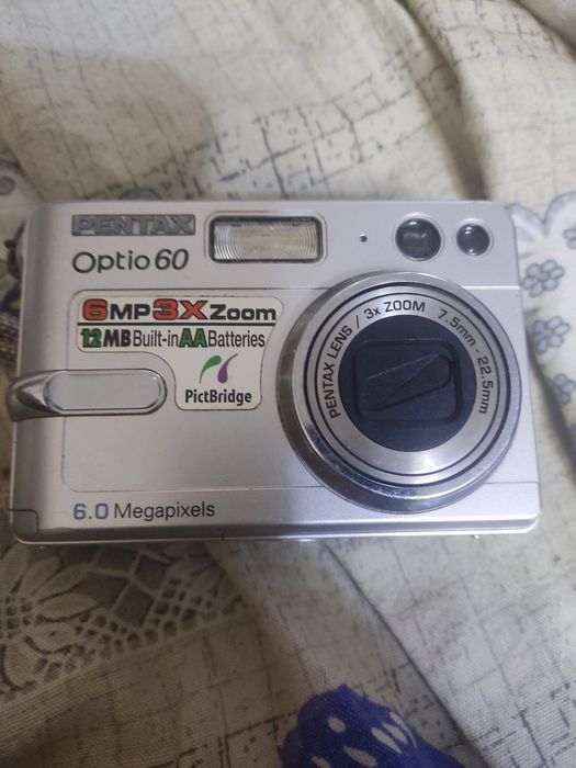 Продам недорого pentax optio 60