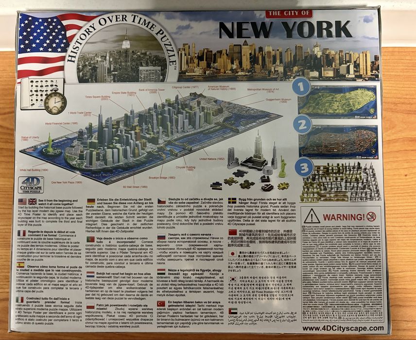 Пазл 4D Cityscape New York