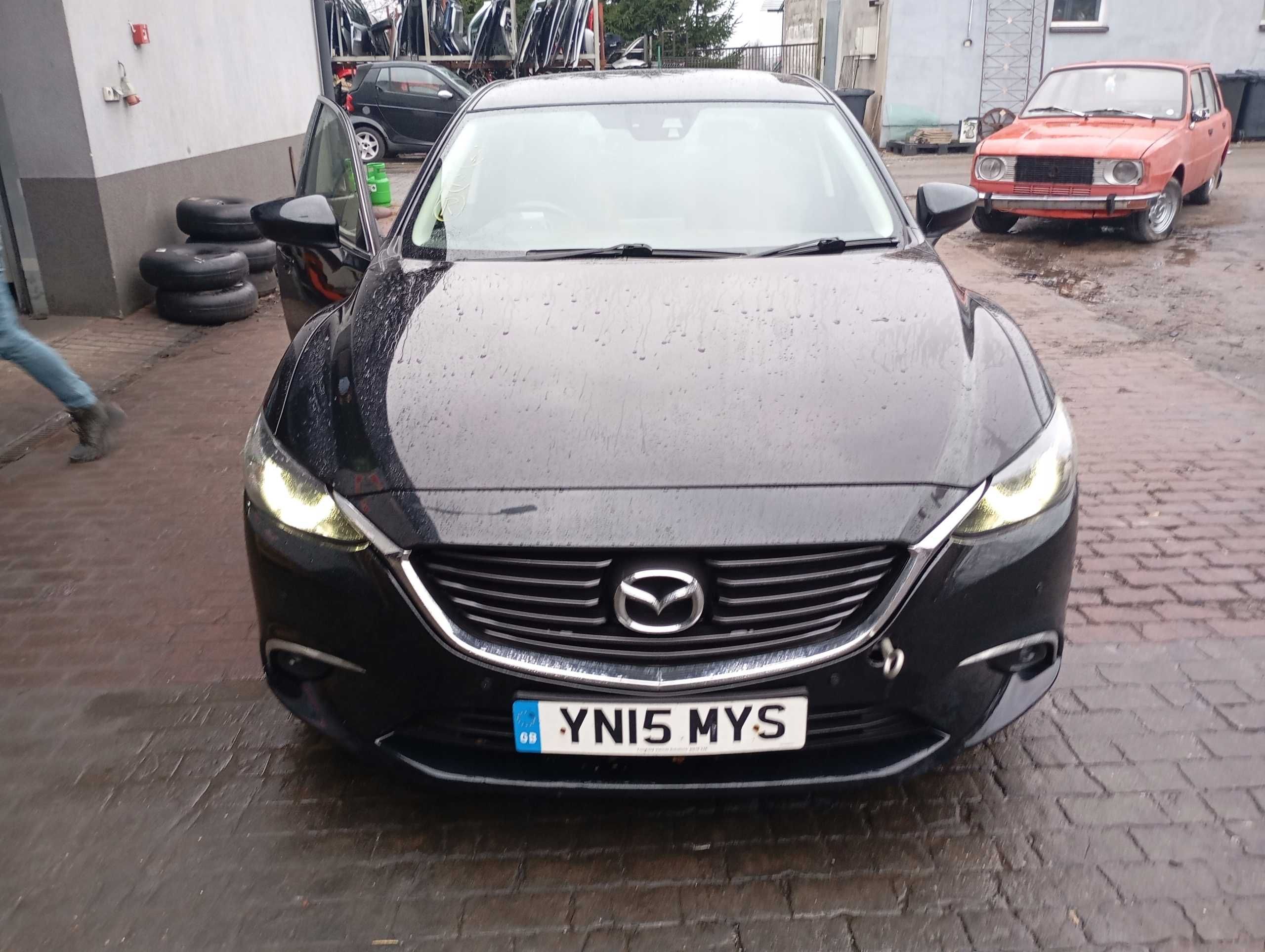 Mazda 6 бампер передний мазда запчастина  gh GJ разбор деталь запчасть