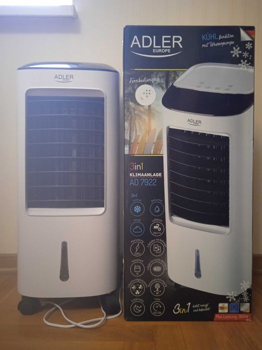 Знижка 30% ! Кондиціонер мобільний Adler AD 7922