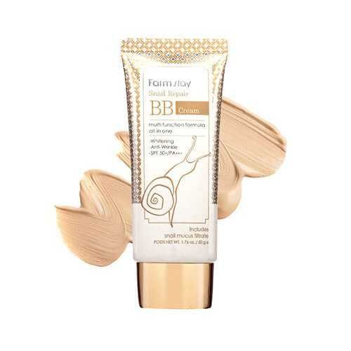 Равликовий бб крем для обличчя Farmstay Snail Repair BB Cream 50 ml