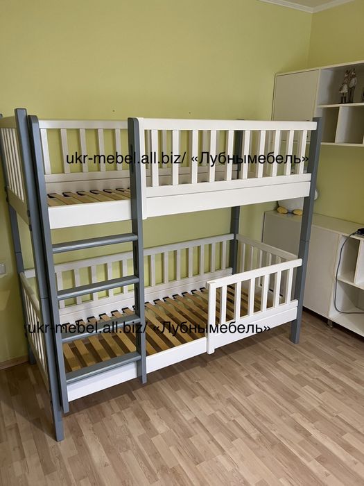 Деревянная кровать Синди1, двоярусне ,двоповерхове ліжко