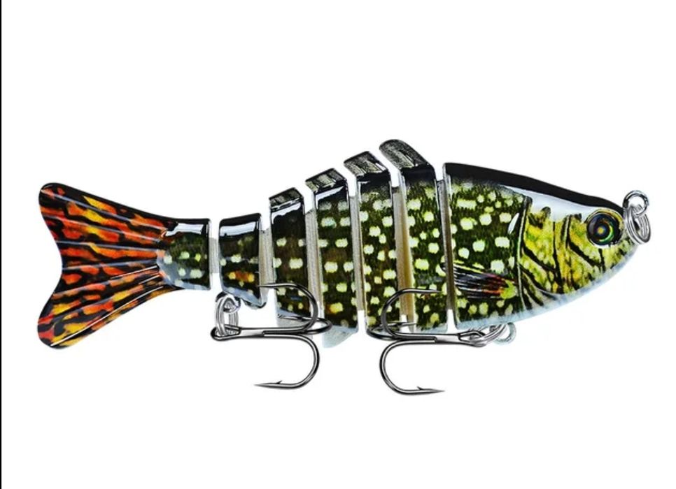 Przynęty Spinning Zestaw 5szt WOBLER Karaś Łamany Szczupak Sandacz