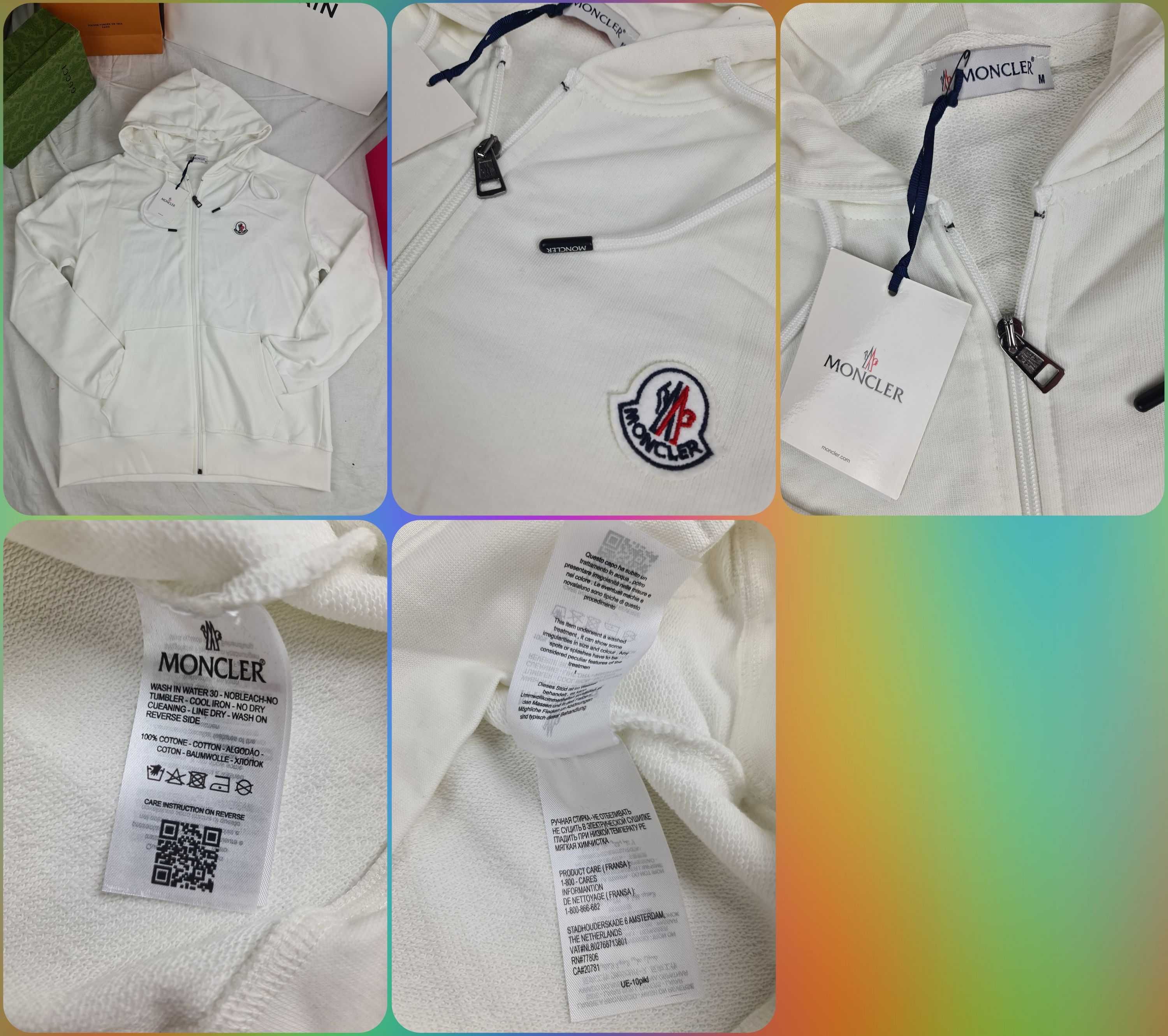 Bluza męska rozpinana kaptur ralph lauren logowane Armani OUTLET