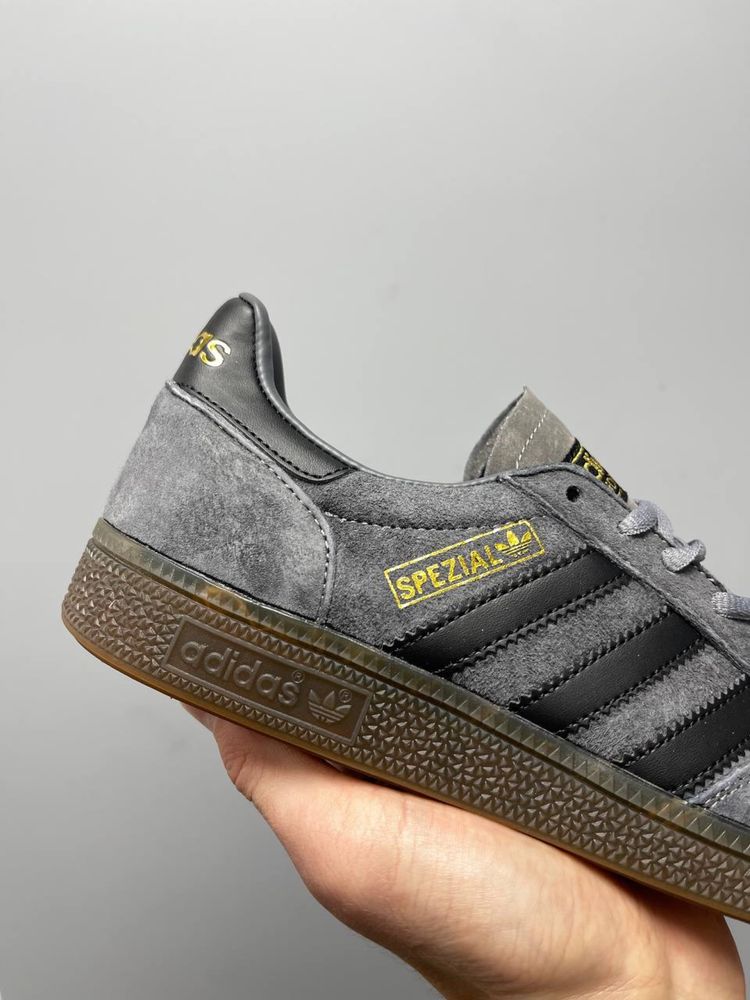 Кросівки чоловічі Adidas Spezial Grey Balck Brown р 36-45 Топ