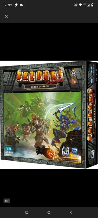 Gra planszowa Brzdęk! W! Kosmosie! Raban w próżni Lucrum Games